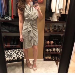 Sold Pretty gray and white dress
